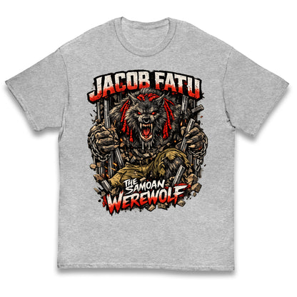 Jacob Fatu The Samoan Werewolf Kids T Shirt