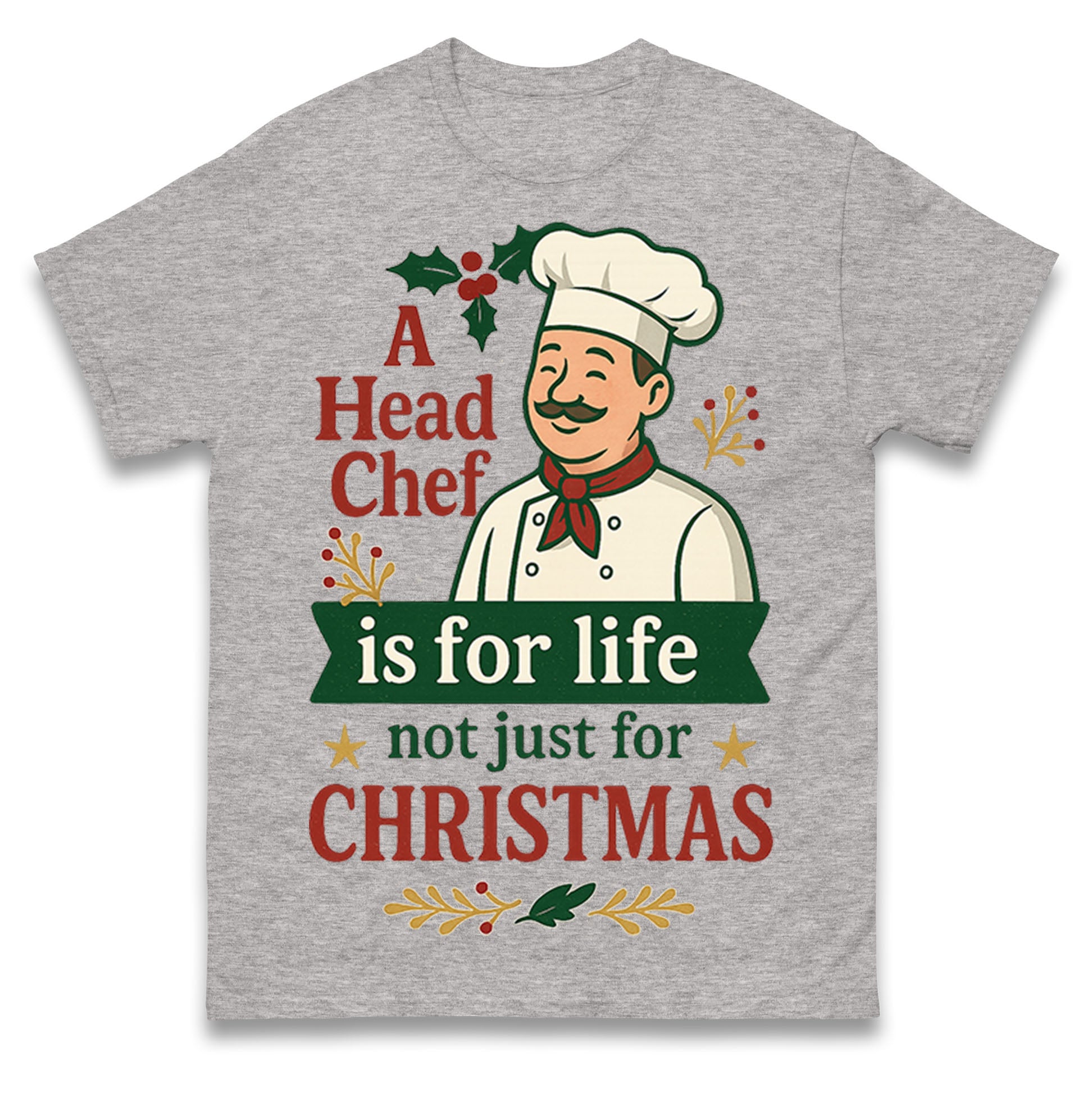 Head Chef Christmas T Shirt