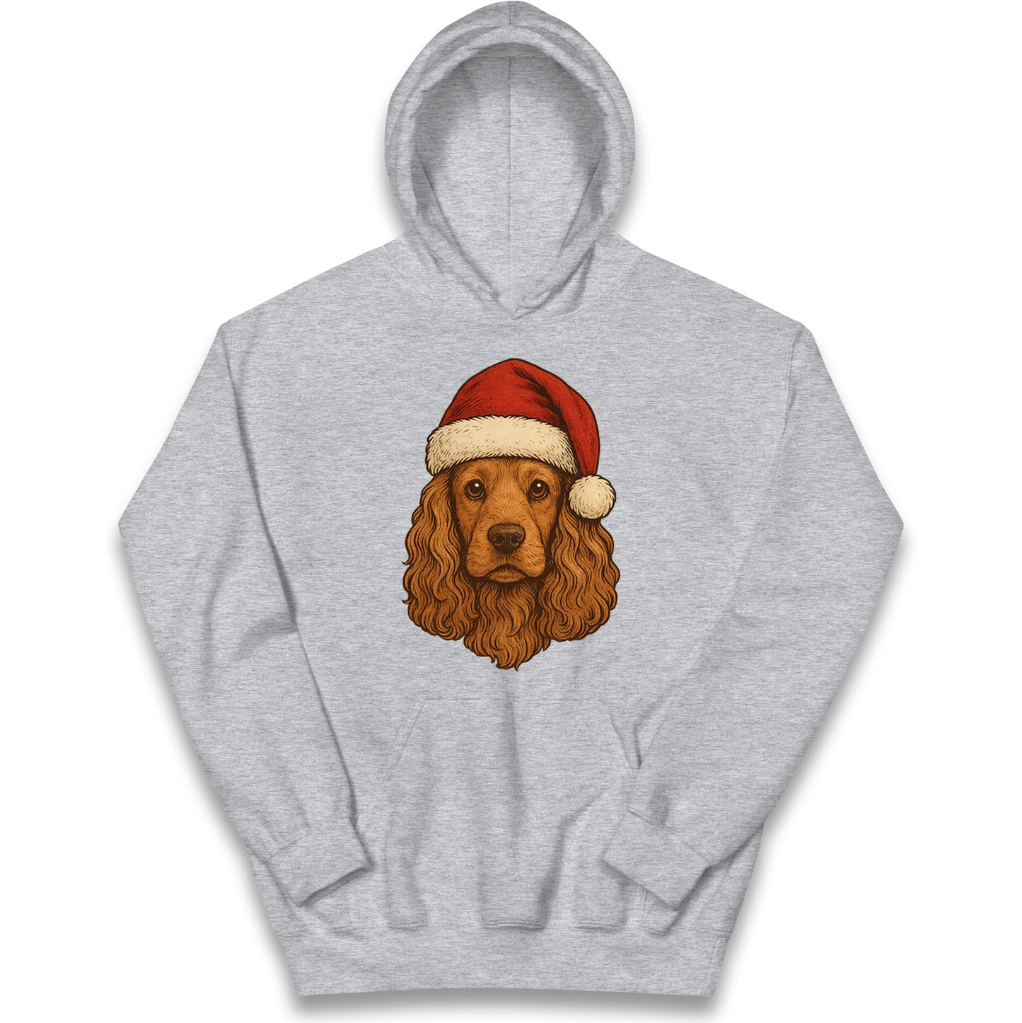 Cocker Spaniel Christmas Kids Hoodie