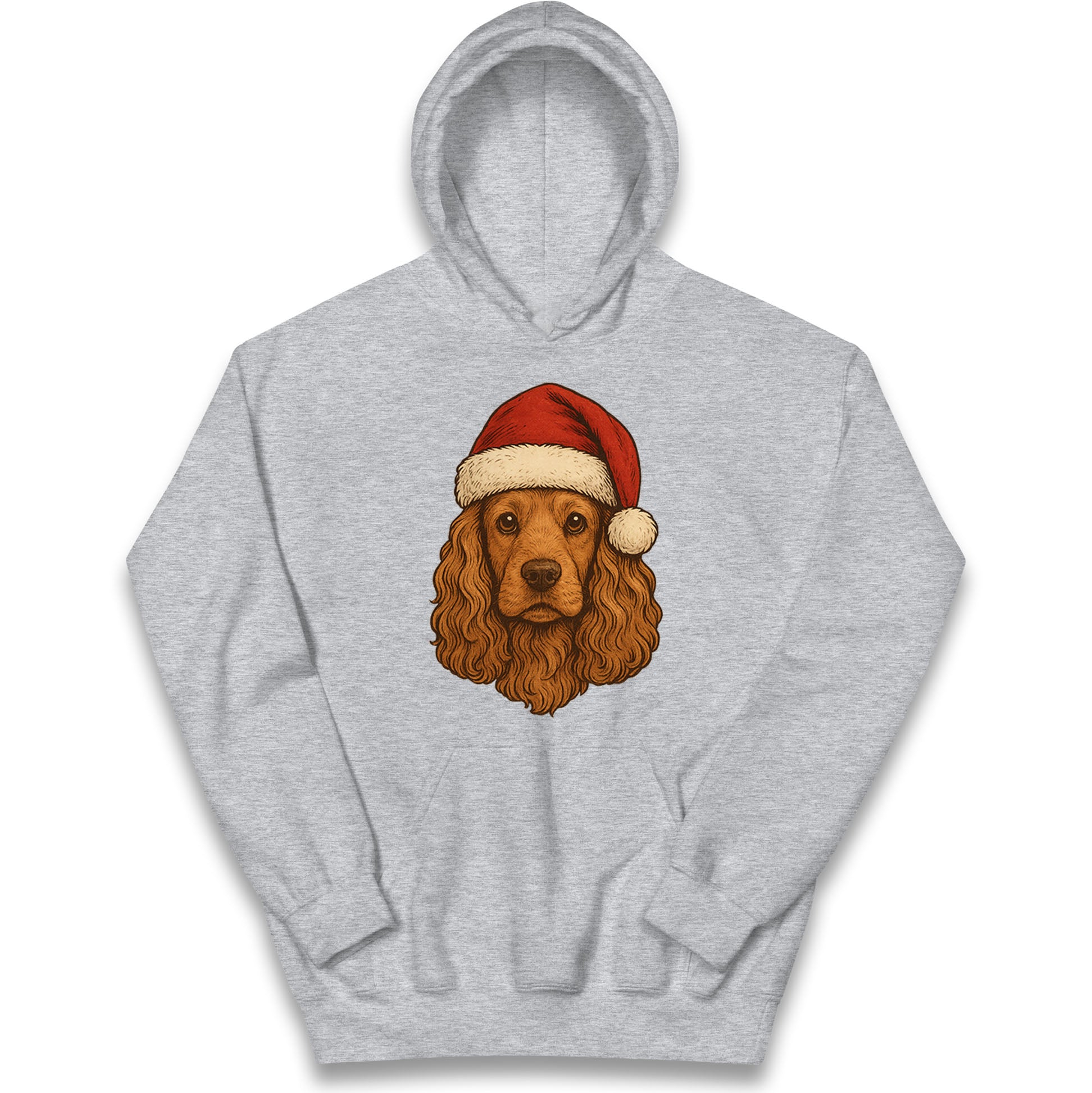 Cocker Spaniel Christmas Kids Hoodie