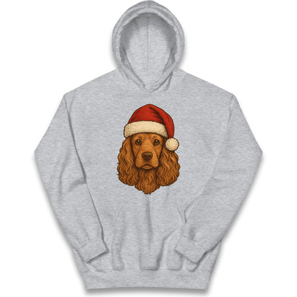 Cocker Spaniel Christmas Kids Hoodie