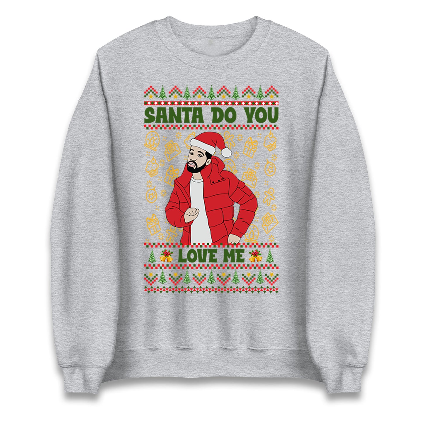 drake christmas sweatshirt