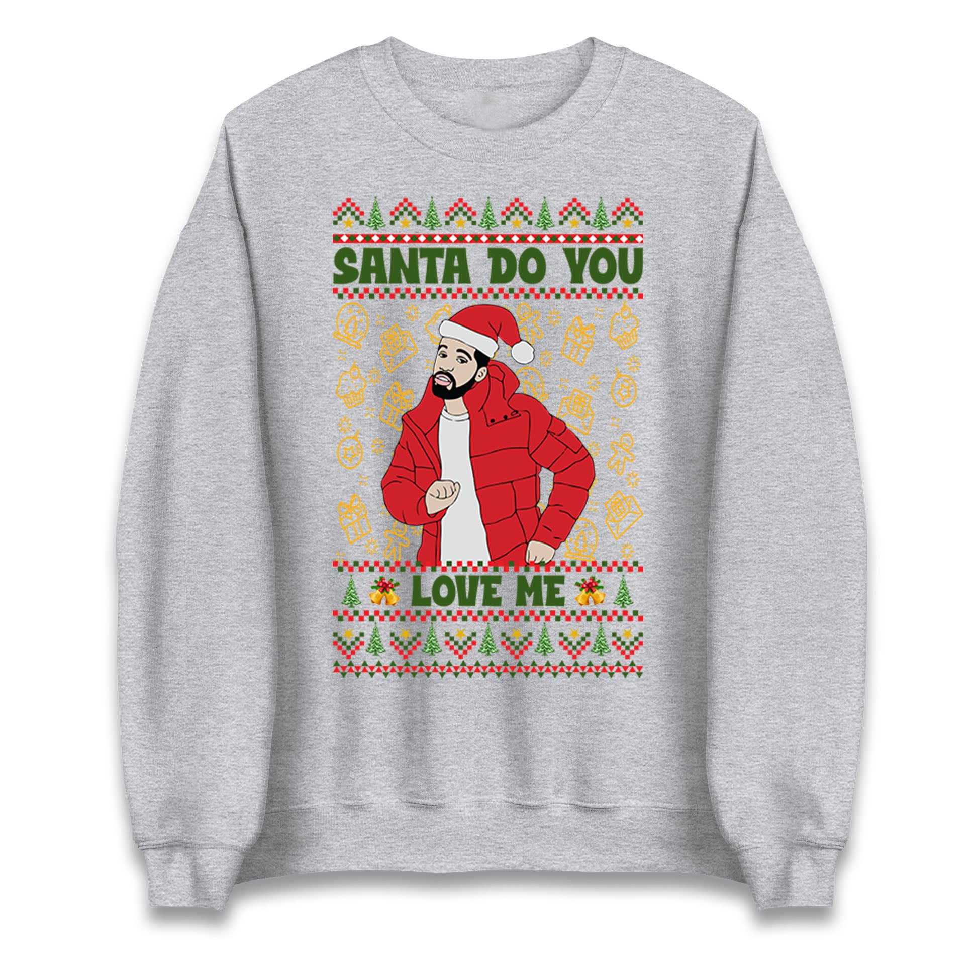 drake christmas sweatshirt