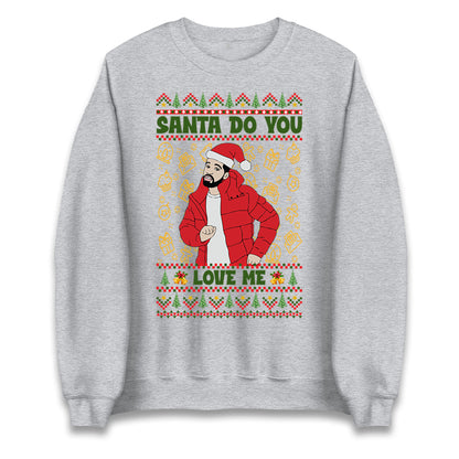 drake christmas sweatshirt