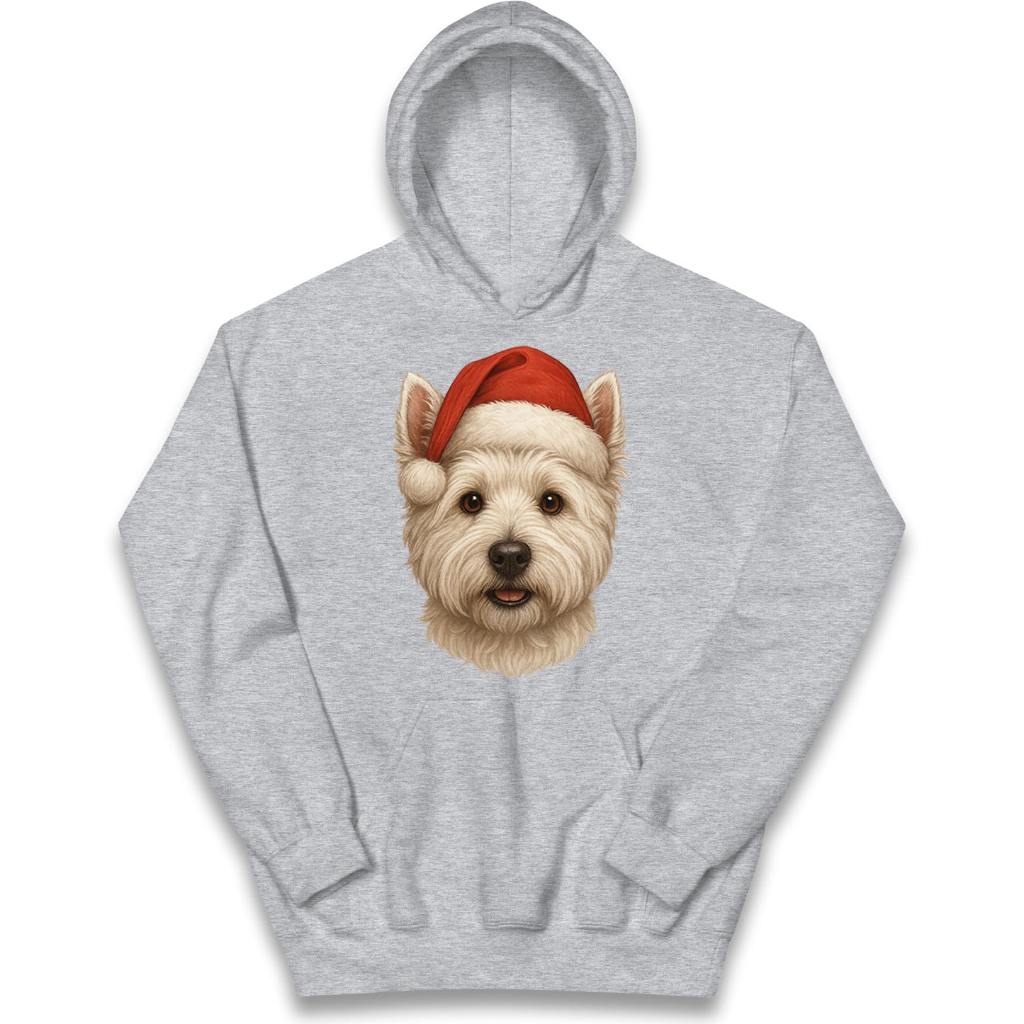 West Highland White Terrier Christmas Kids Hoodie