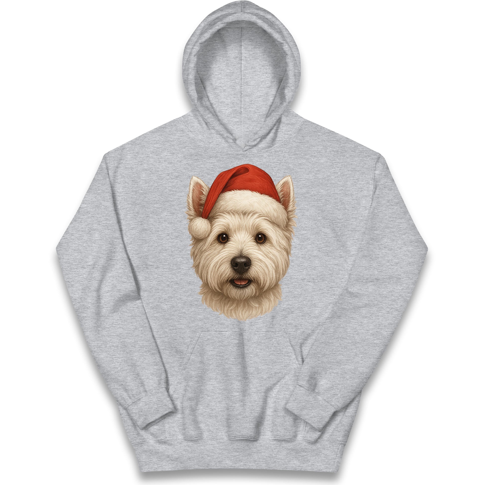West Highland White Terrier Christmas Kids Hoodie