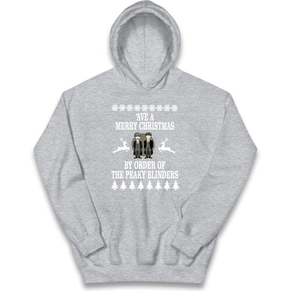 Peaky Blinders Christmas Kids Hoodie