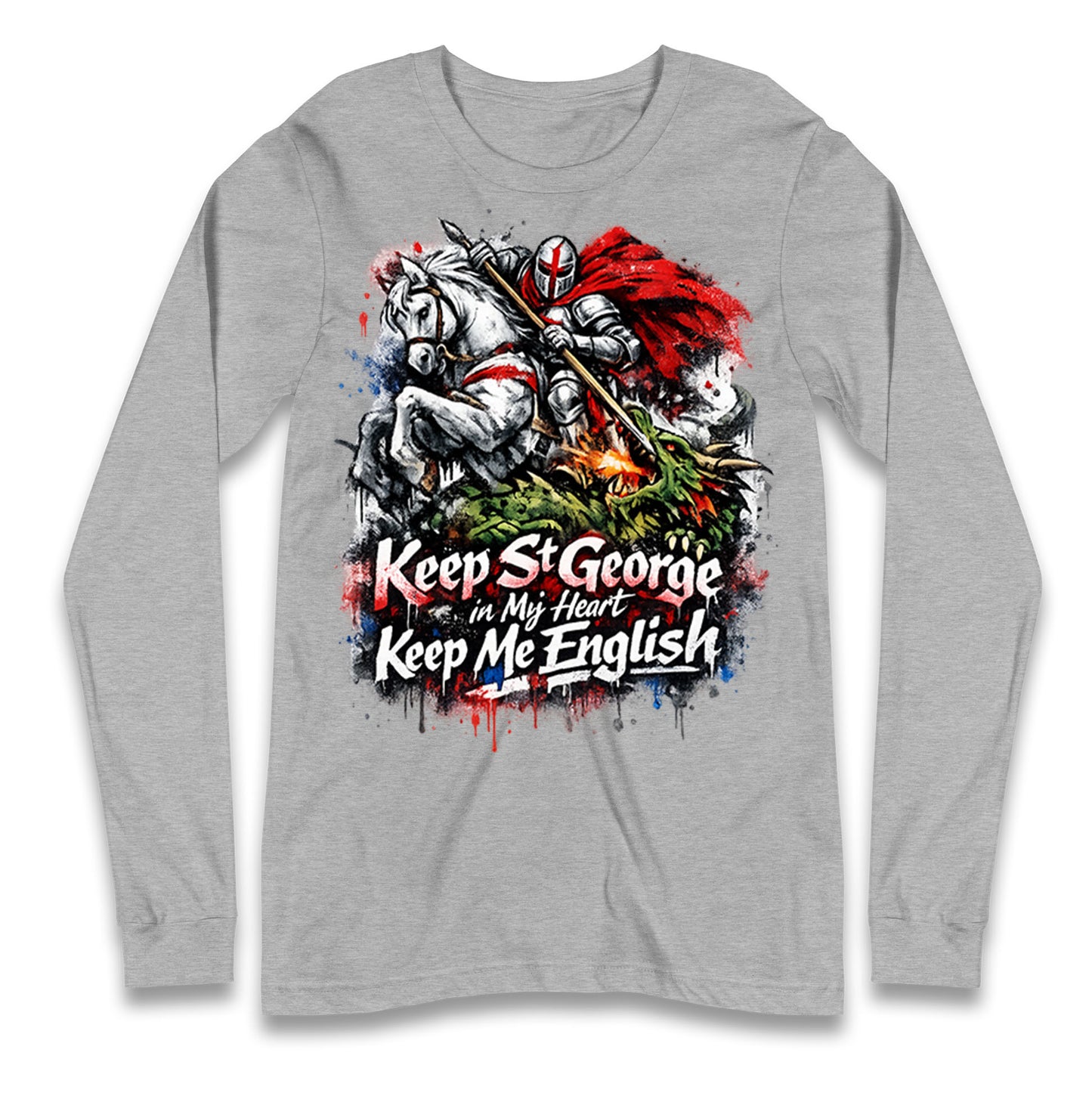 St gorges CrossLongsleeve T Shirt