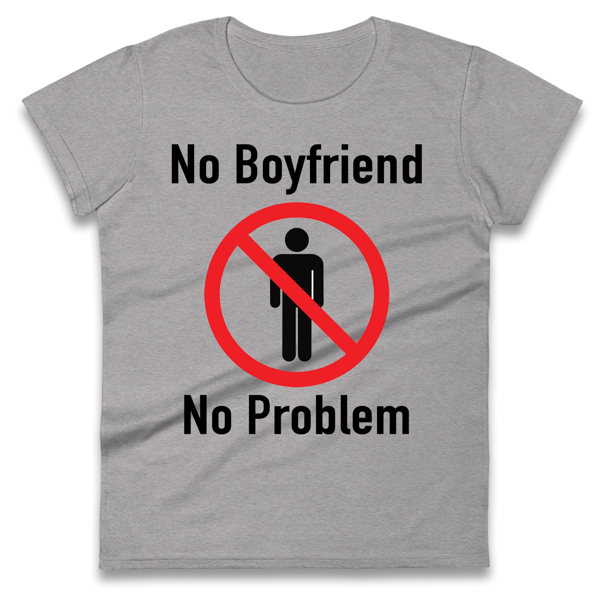 No Boyfriend No Problem Tate McRae Ladies T Shirt