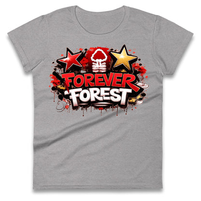 Forever Forest Football Ladies T Shirt
