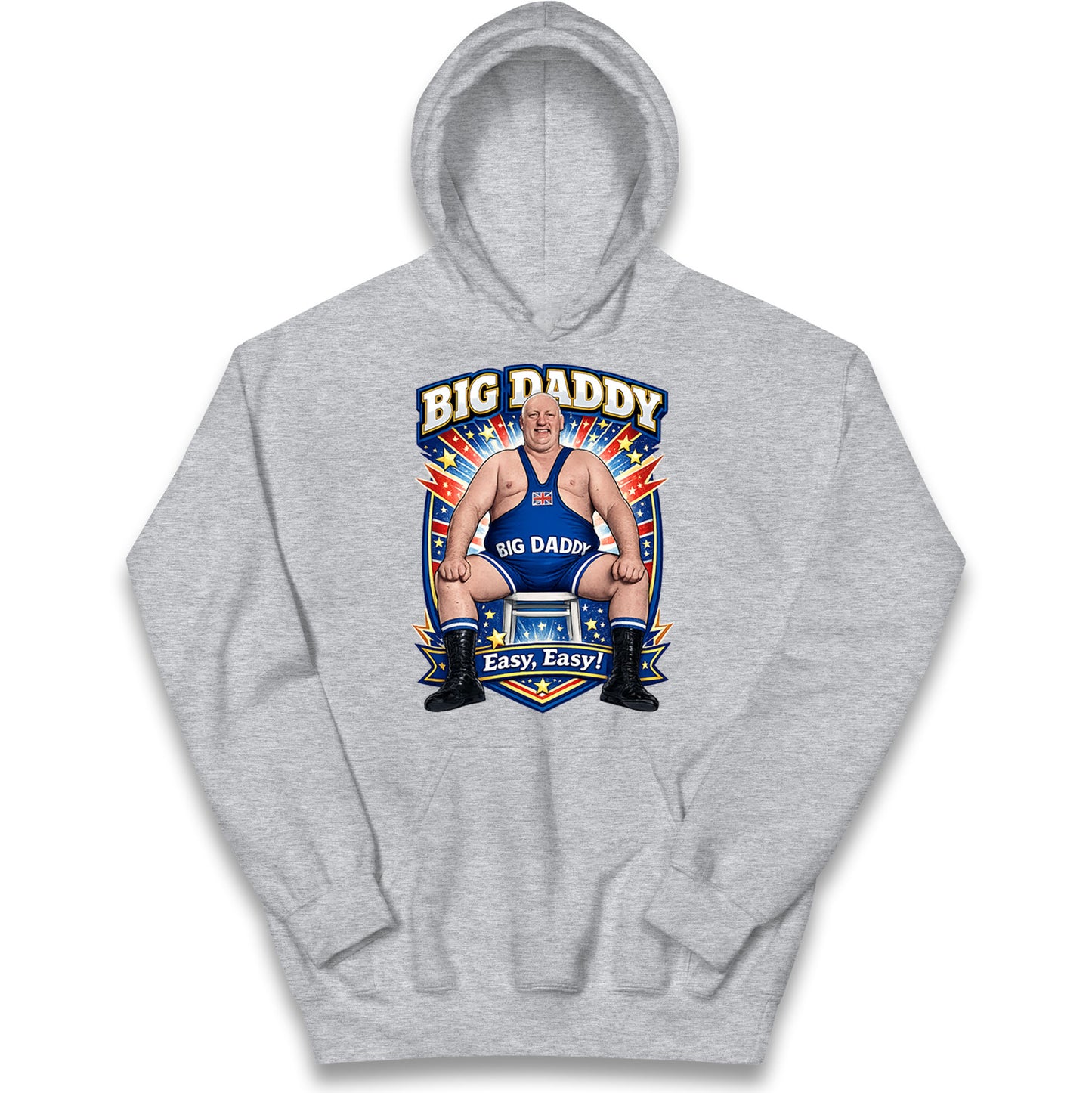 Big Daddy UK Wrestling Kids Hoodie