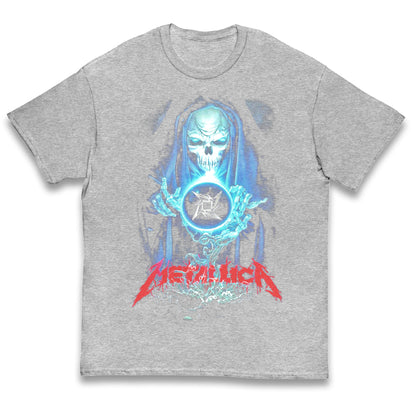 Metallica Skellington Sorcerer Kids T Shirt