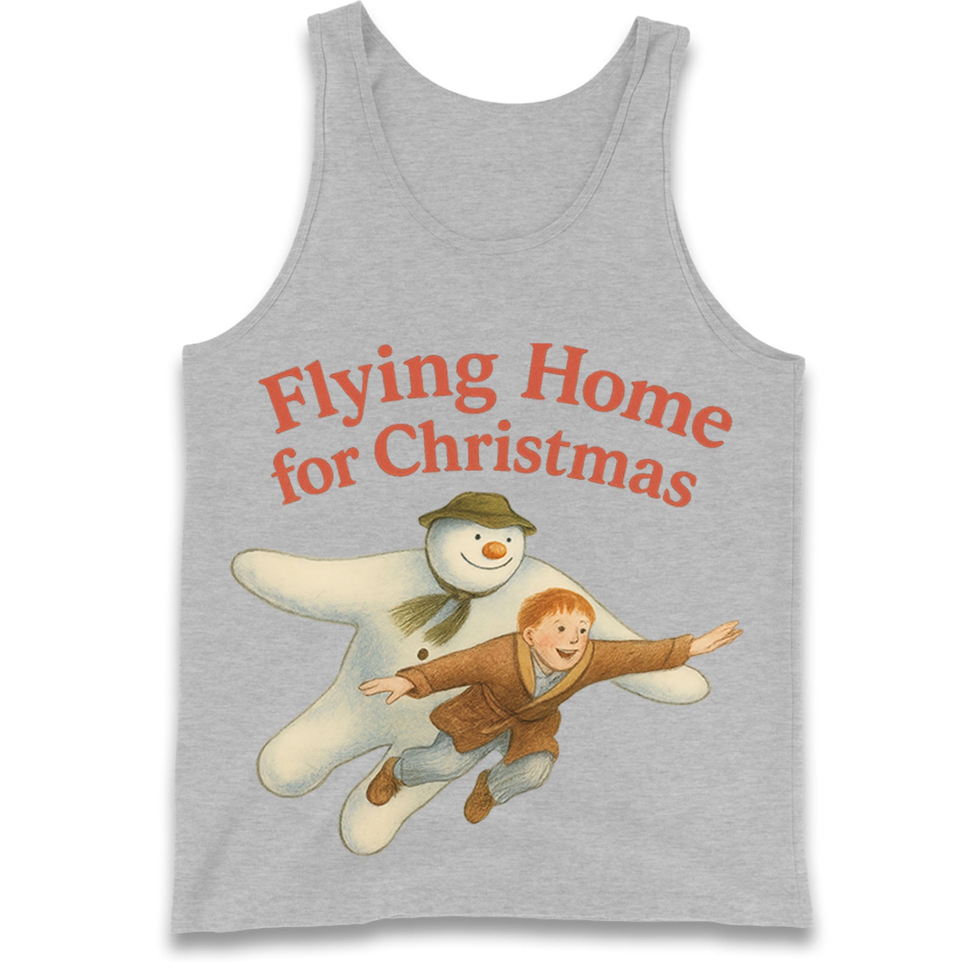 The Snowman Movie Christmas Tank Top