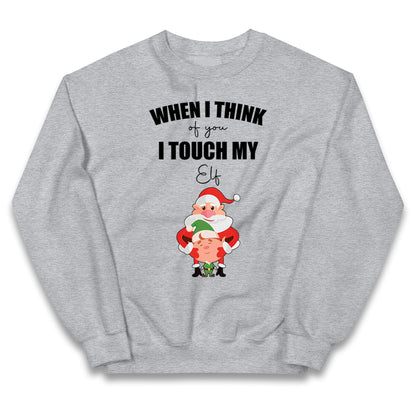 Santa Elf Christmas Kids Jumper