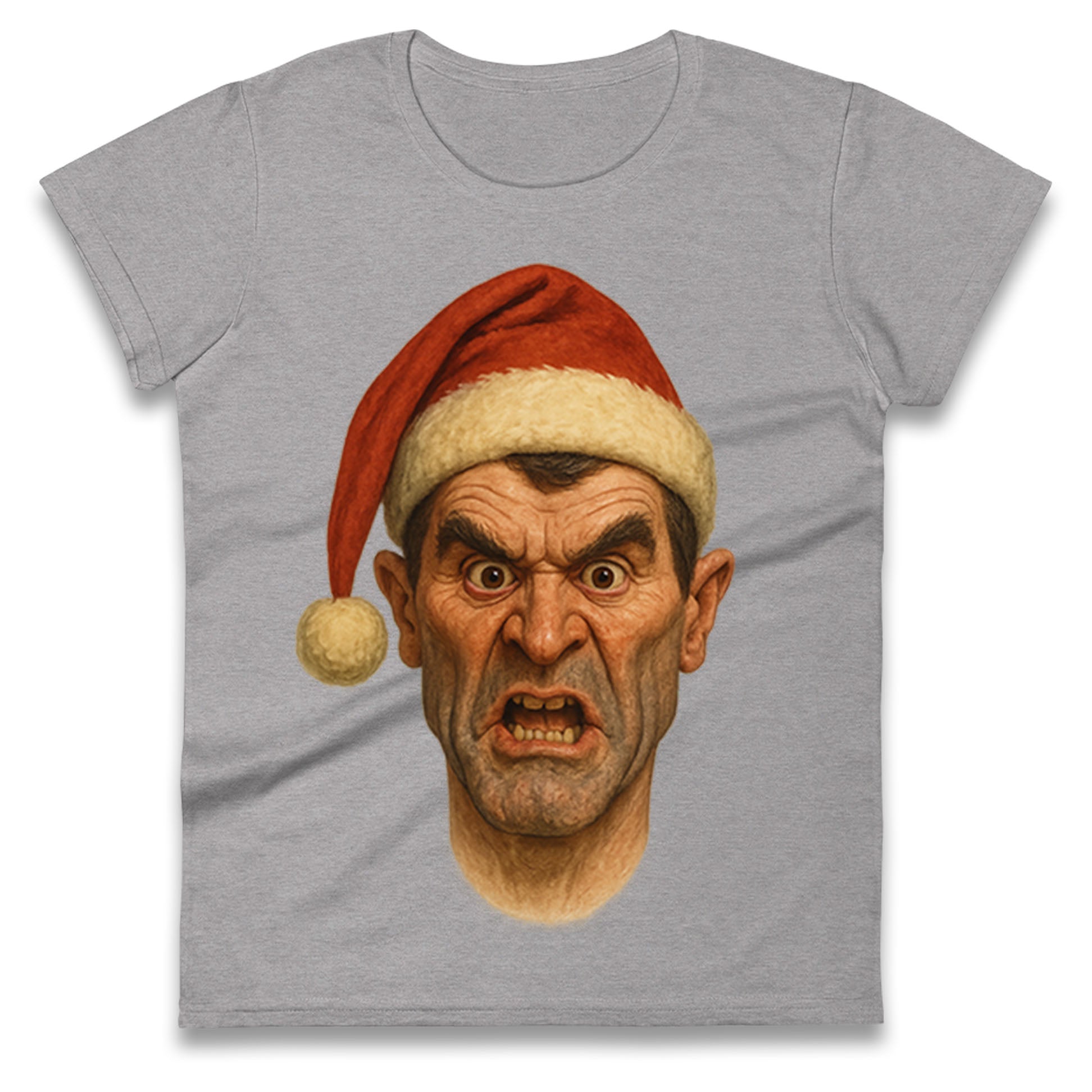 Roy Keane Xmas Ladies T Shirt