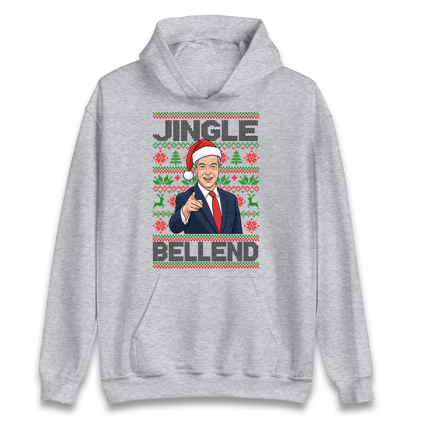 Nigel Farage Christmas Hoodie