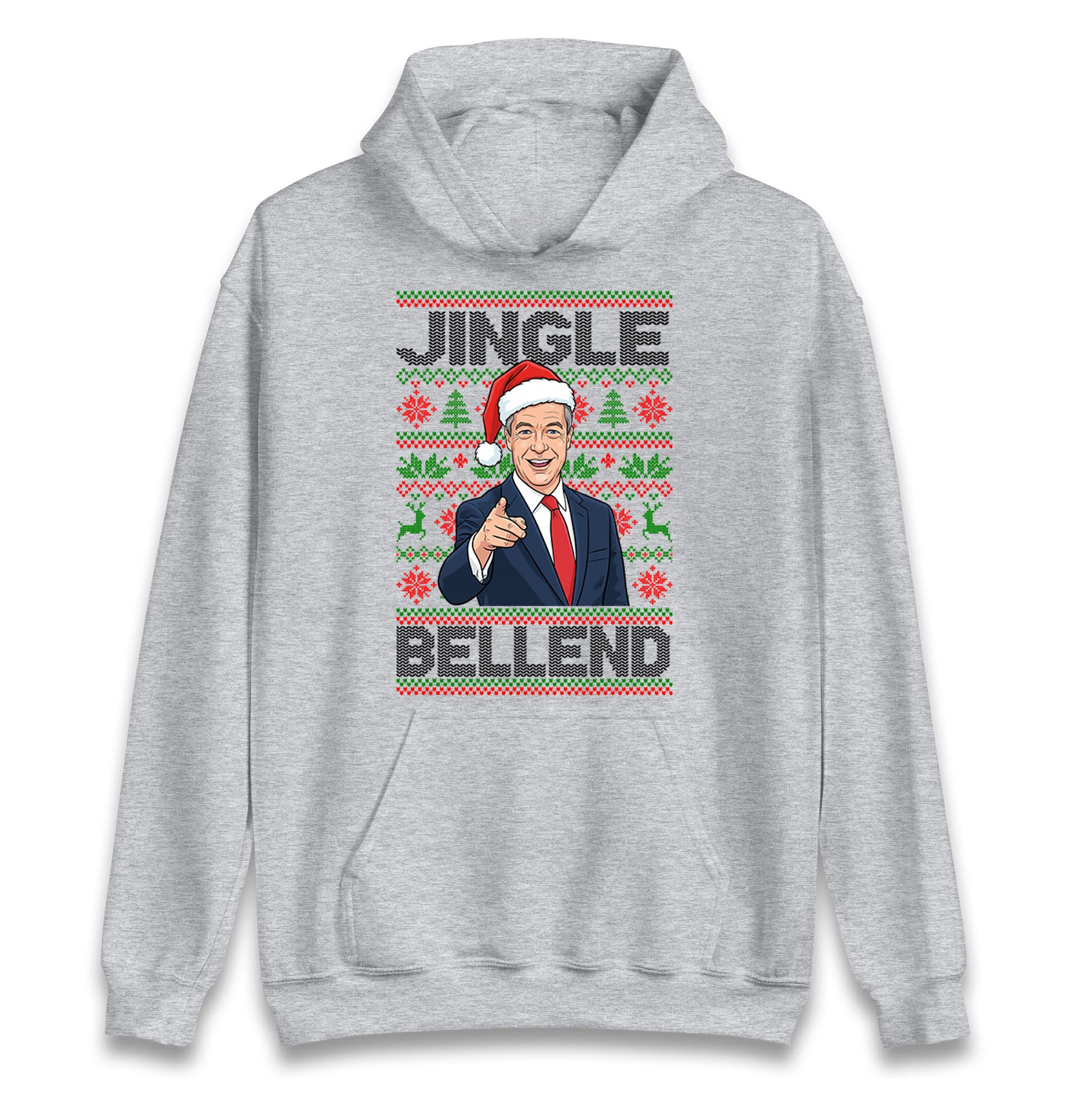 Nigel Farage Christmas Hoodie