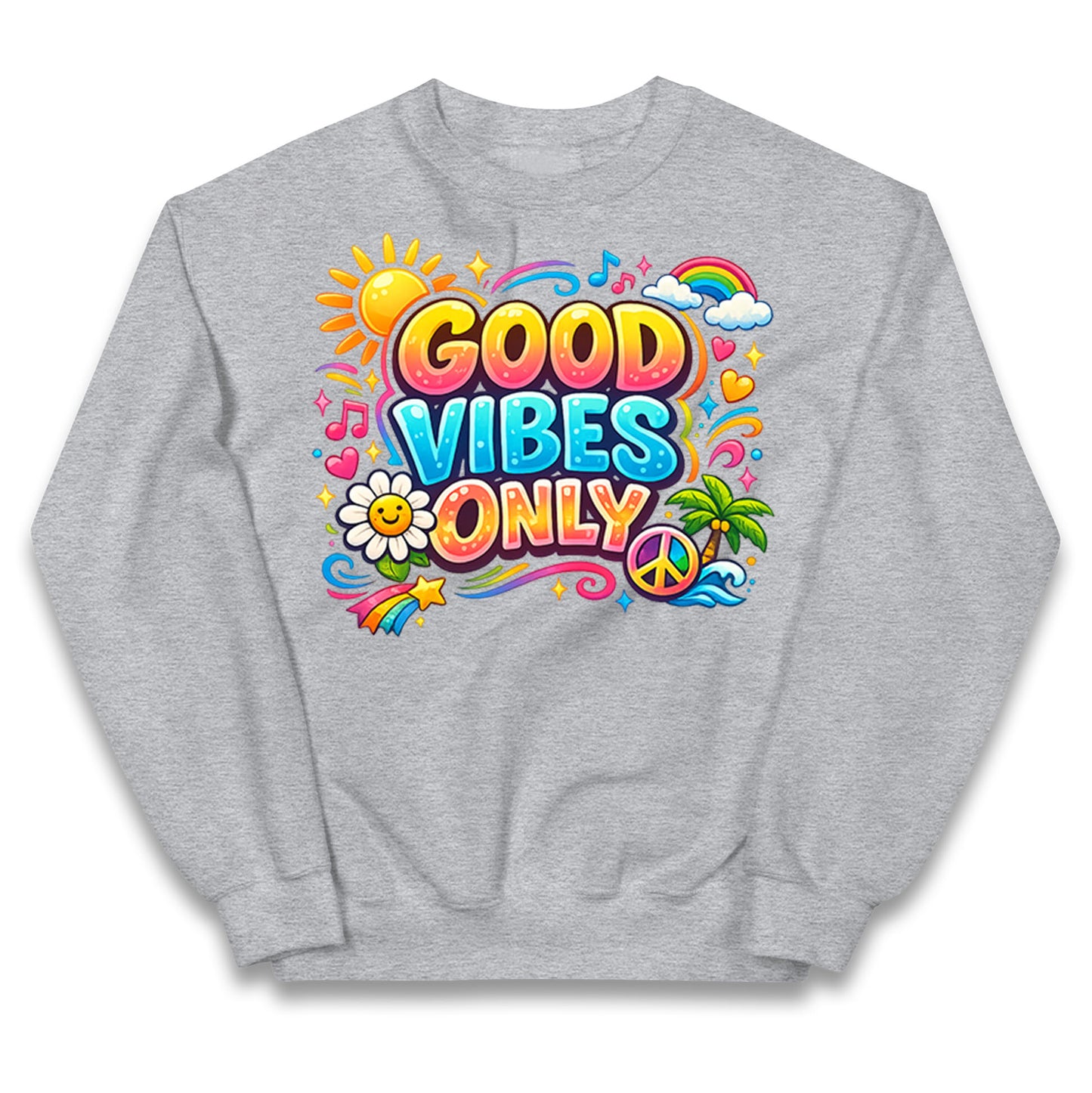 Good Vibes Only Kids Jumper
