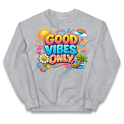 Good Vibes Only Kids Jumper