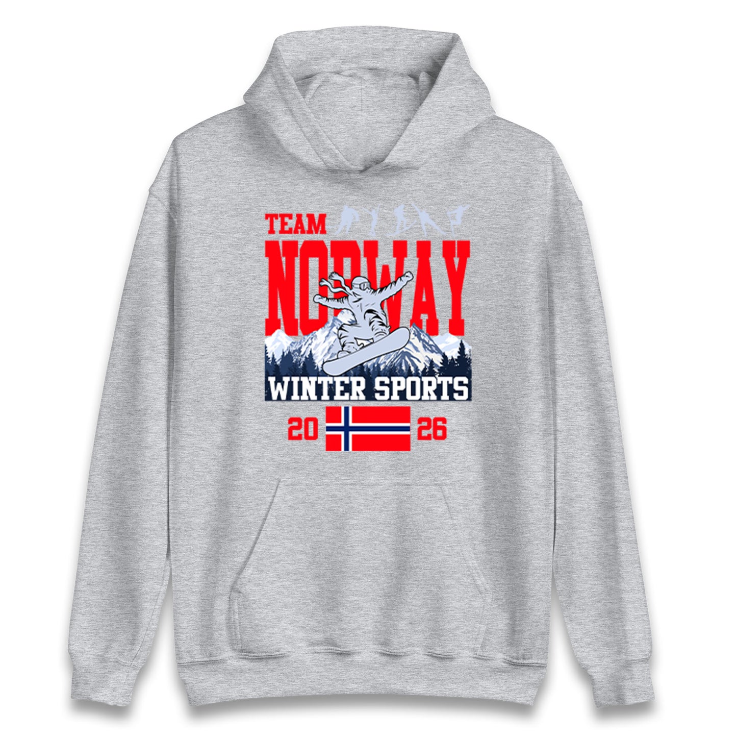 Norwegian Winter Sports Hoodie