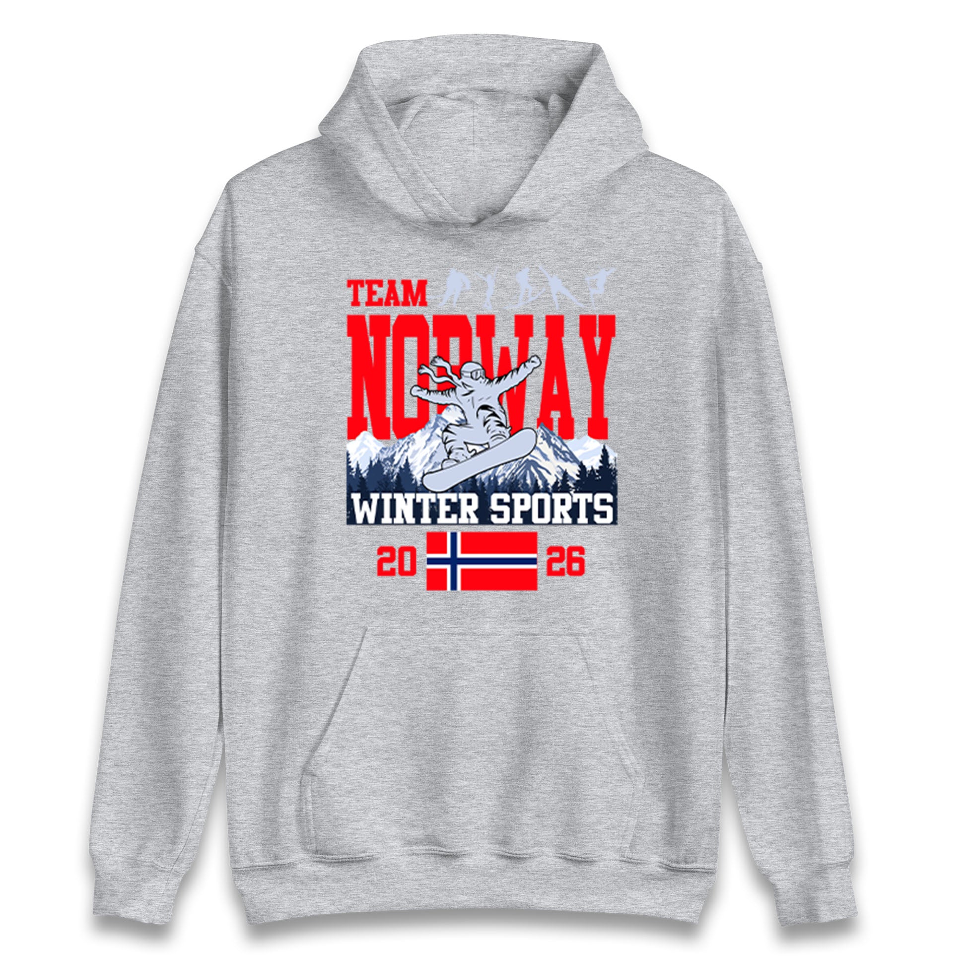 Norwegian Winter Sports Hoodie