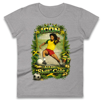 Jamaica Football Ladies T Shirt