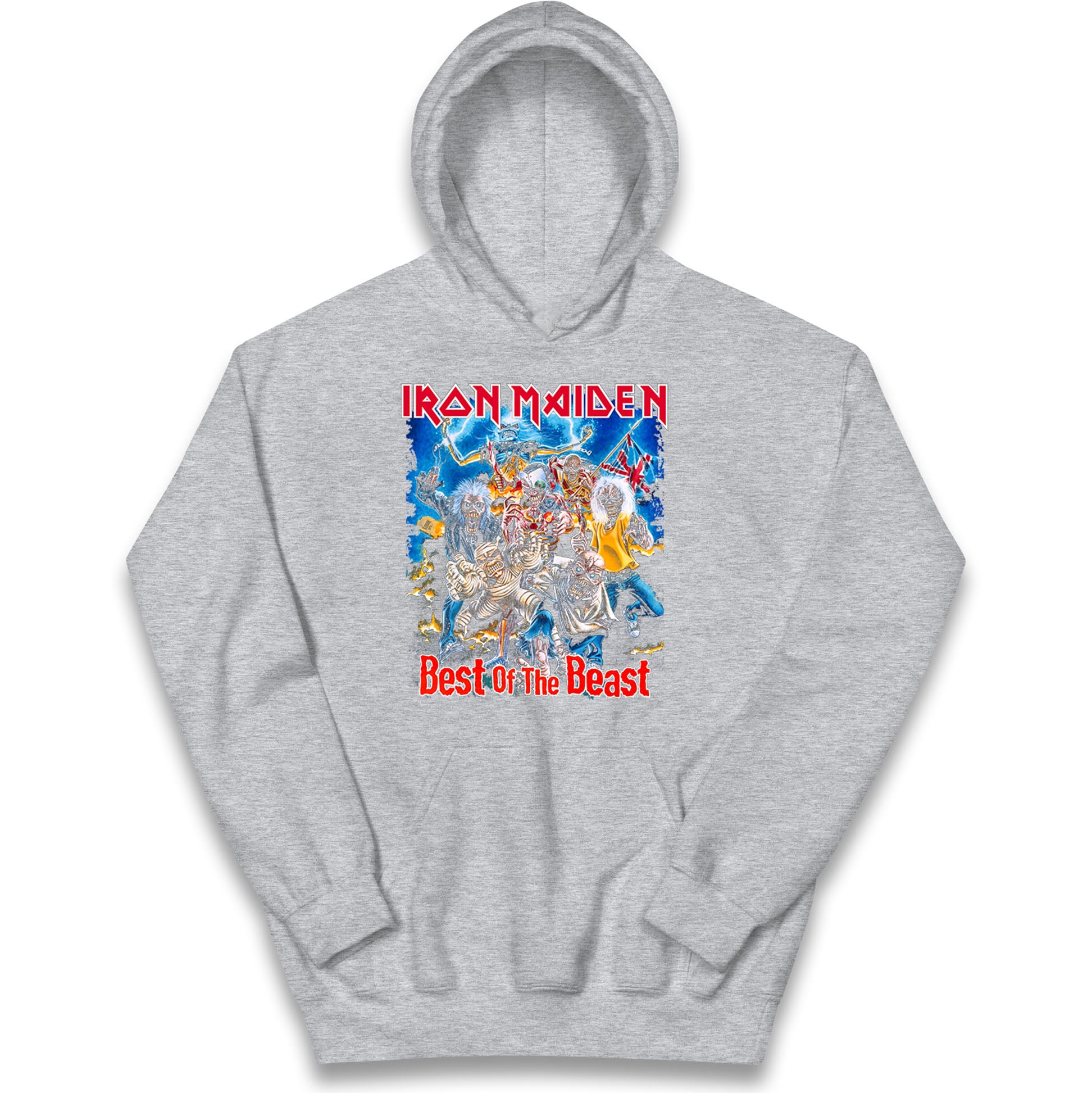 Iron Maiden Best Of The Beast Kids Hoodie