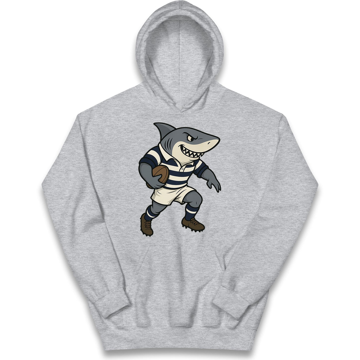 Retro Sale Sharks Rugby Union Kids Hoodie 