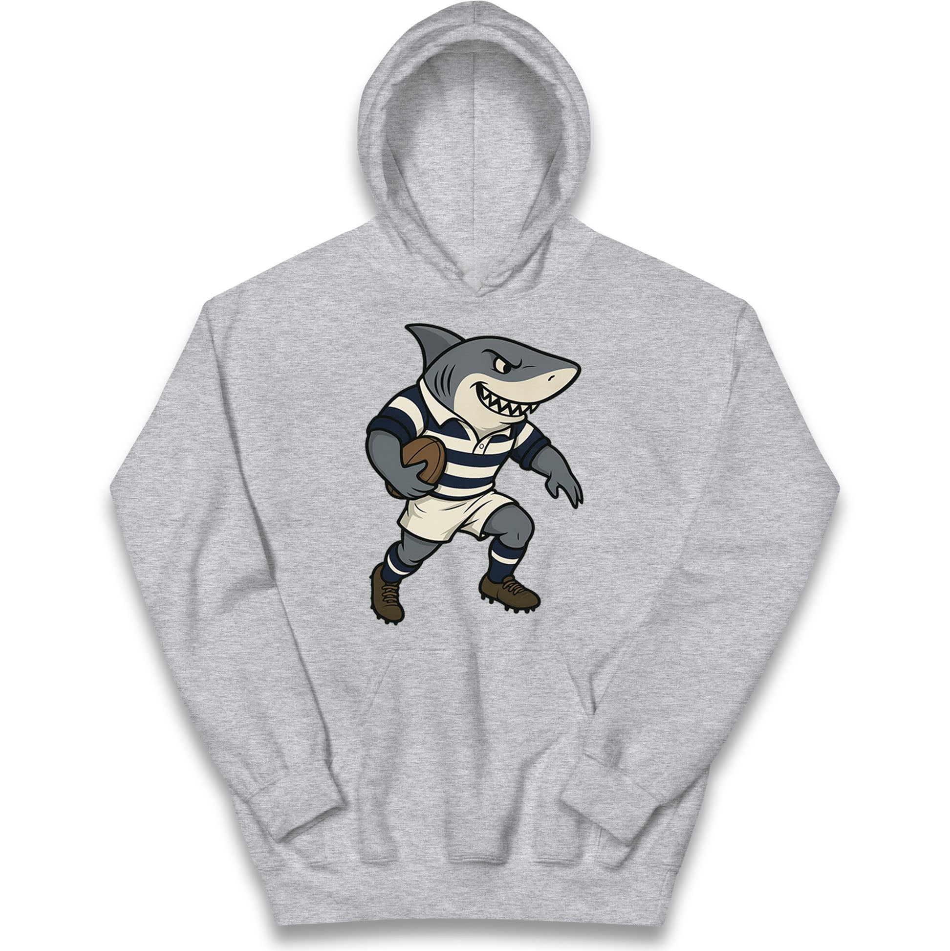 Retro Sale Sharks Rugby Union Kids Hoodie 