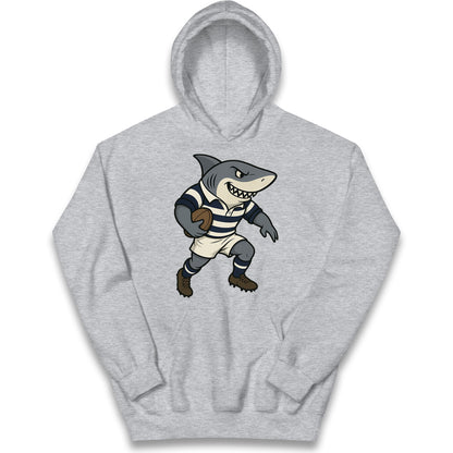 Retro Sale Sharks Rugby Union Kids Hoodie 