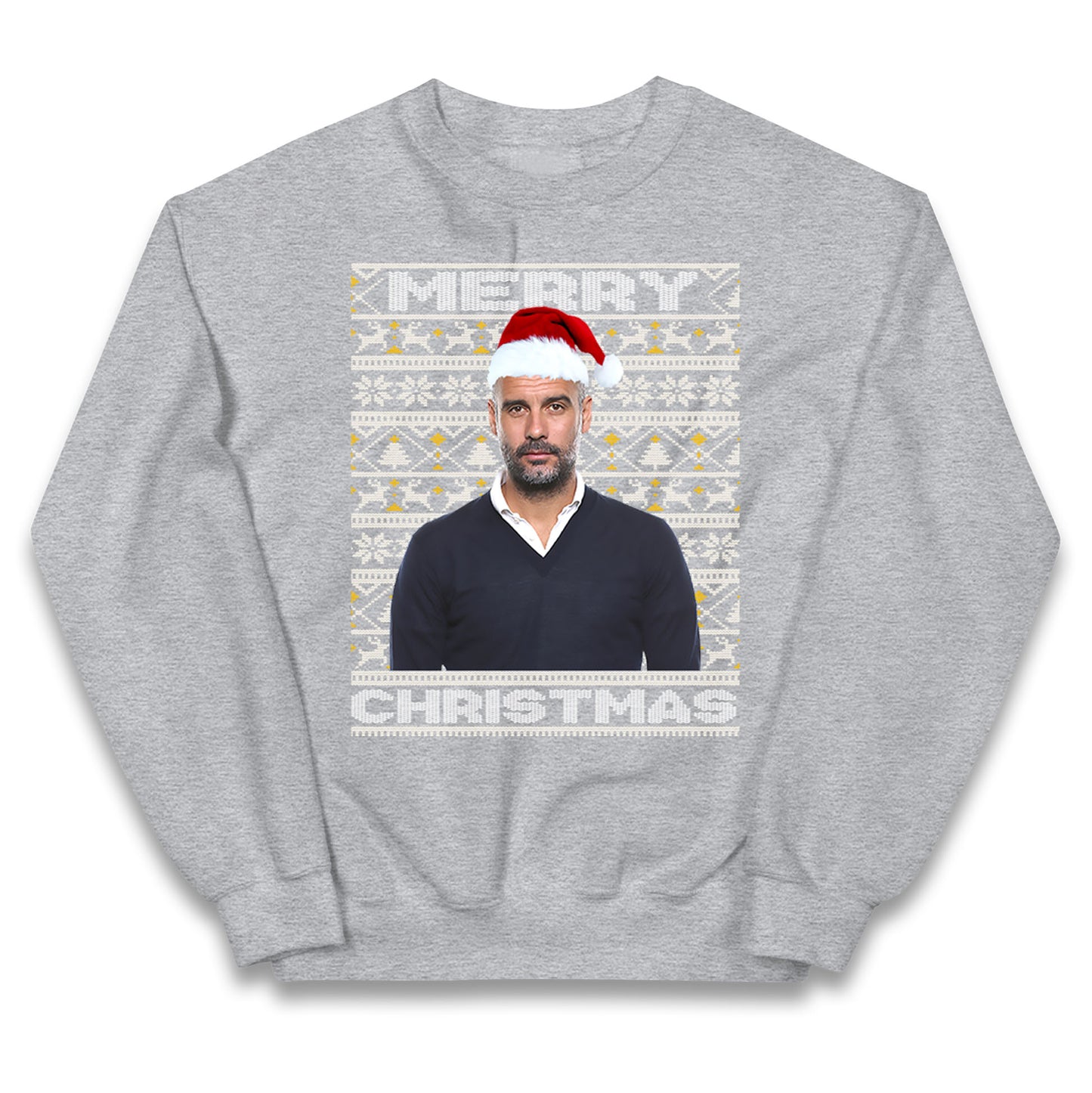 pep guardiola christmas jumper