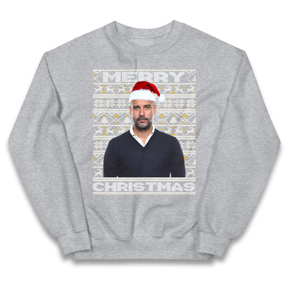 pep guardiola christmas jumper