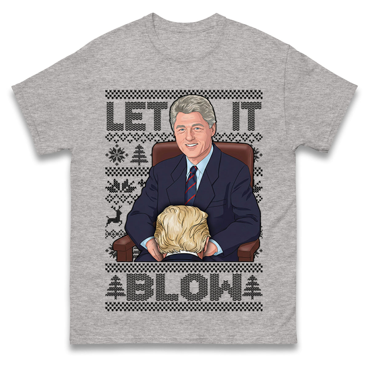 Bill Clinton Christmas T Shirt