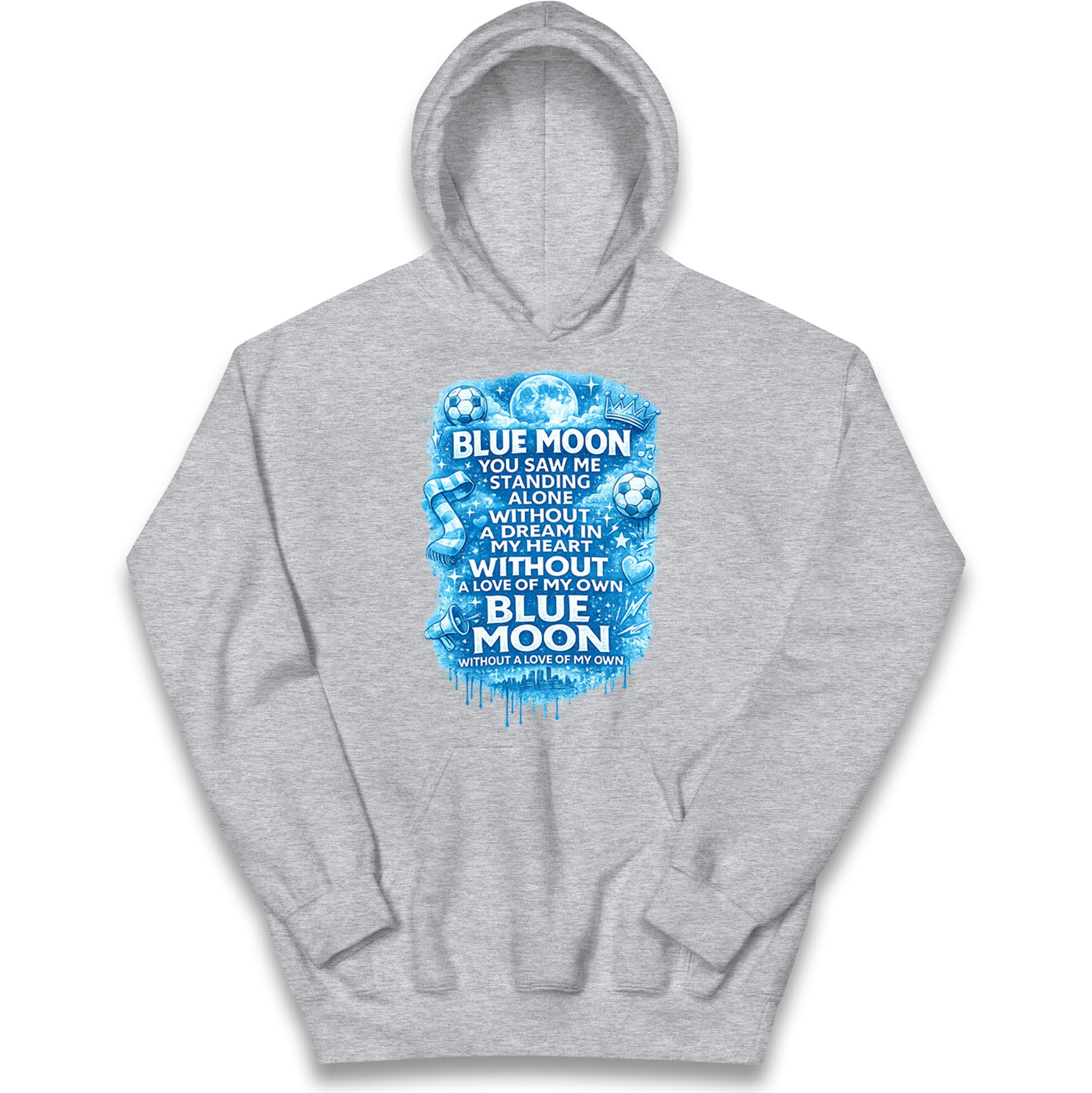 Manchester City Blue Moon Kids Hoodie