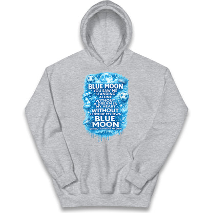 Manchester City Blue Moon Kids Hoodie