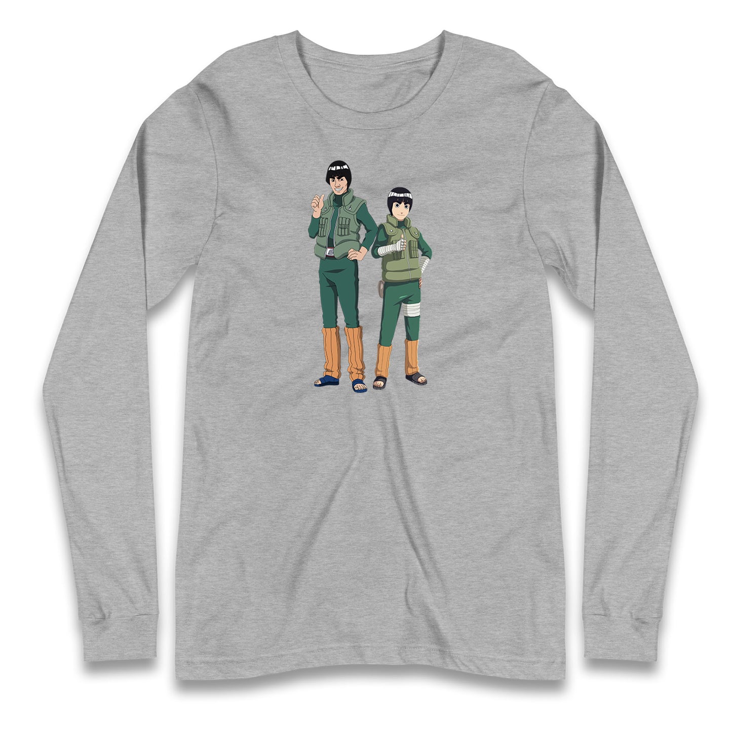 Might Guy & Rock Lee Long Sleeve T Shirt