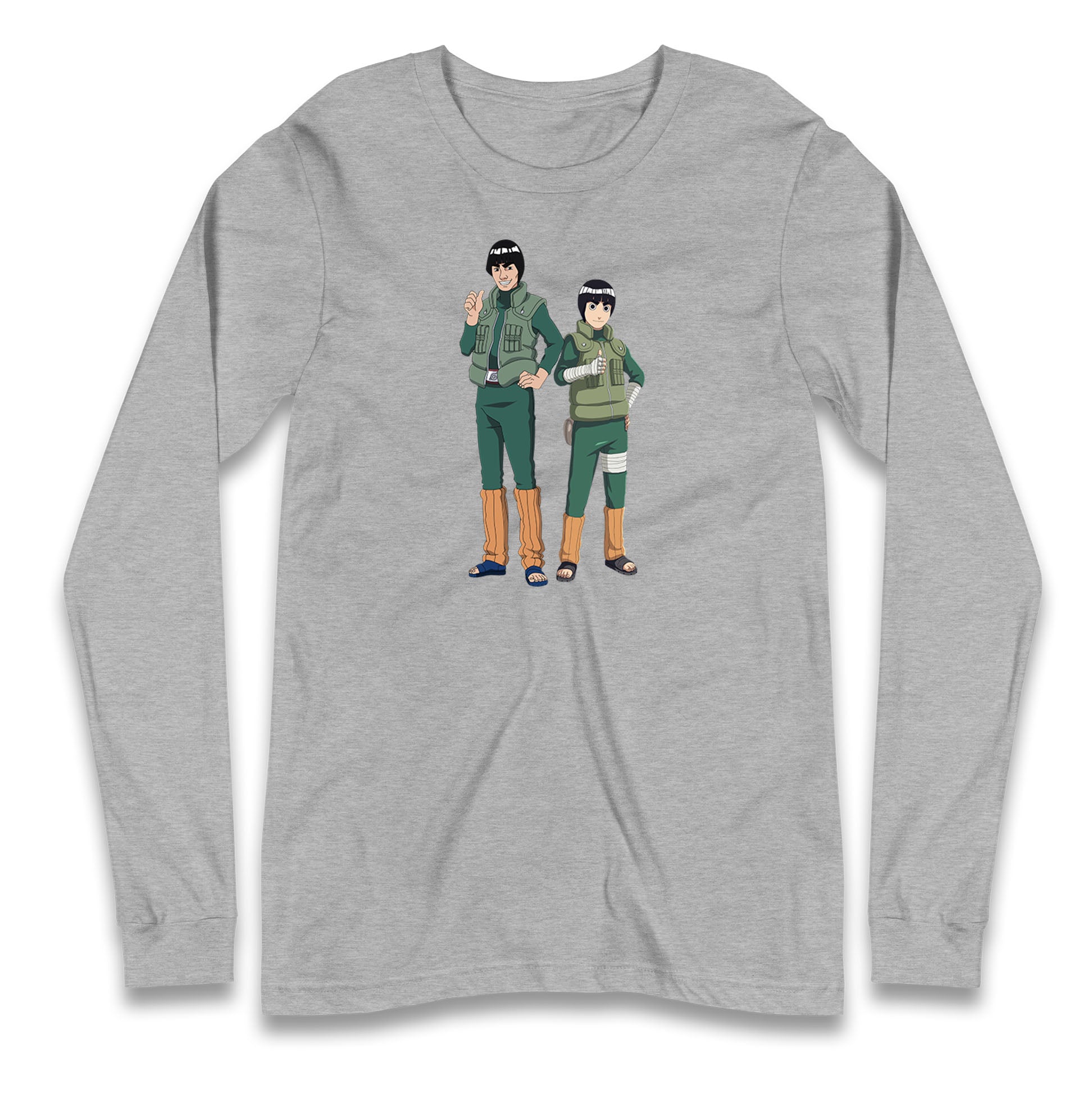 Might Guy & Rock Lee Long Sleeve T Shirt