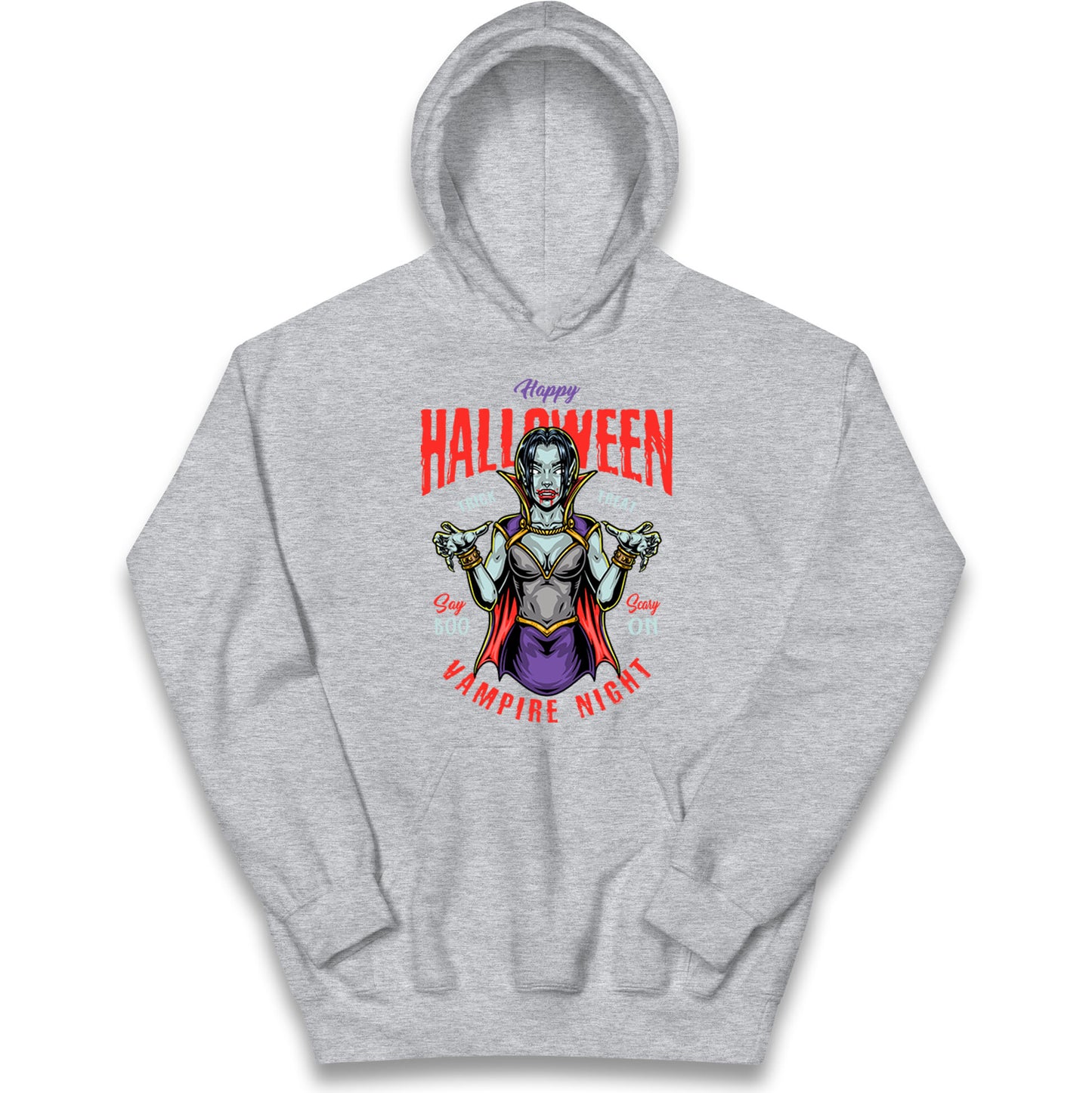 Halloween Vampire Kids Hoodie