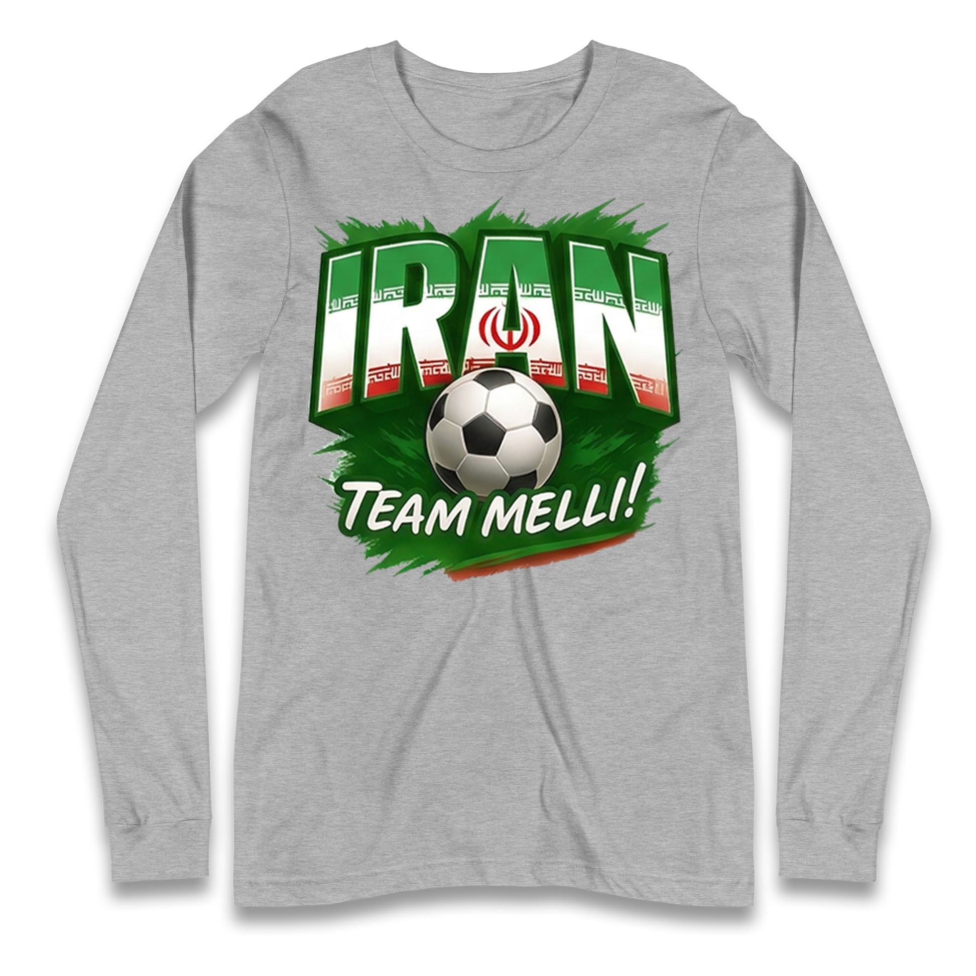 Iran Retro World Cup Longsleeve T Shirt