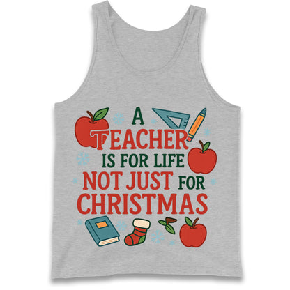 Teacher Christmas Tank Top 