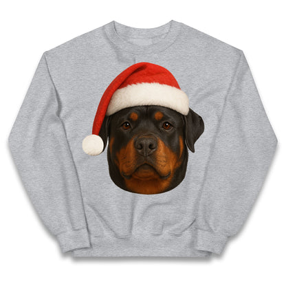 Rottweiler Christmas Kids Jumper