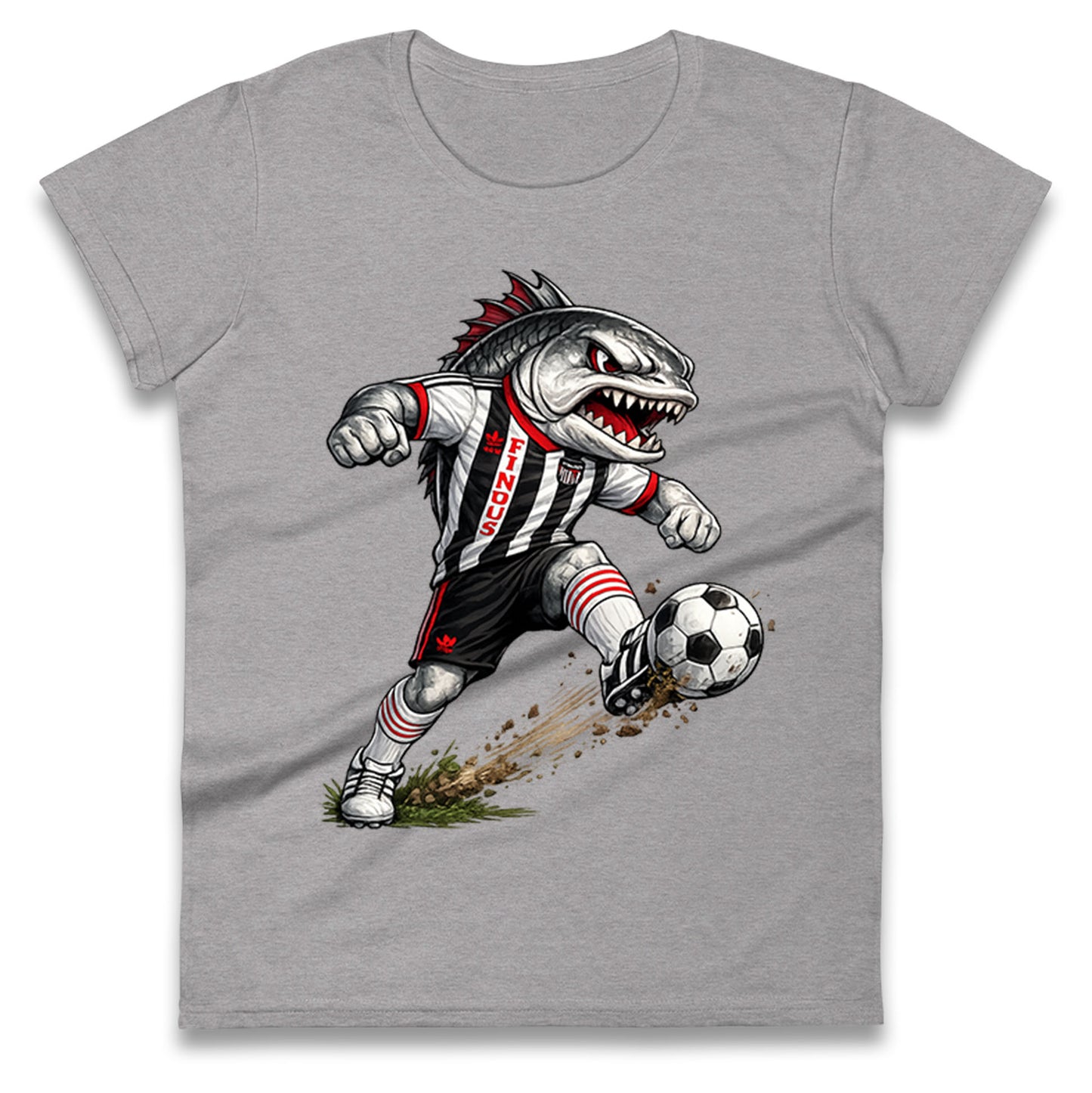 Old School Grimsby Town Ladies T Shirt