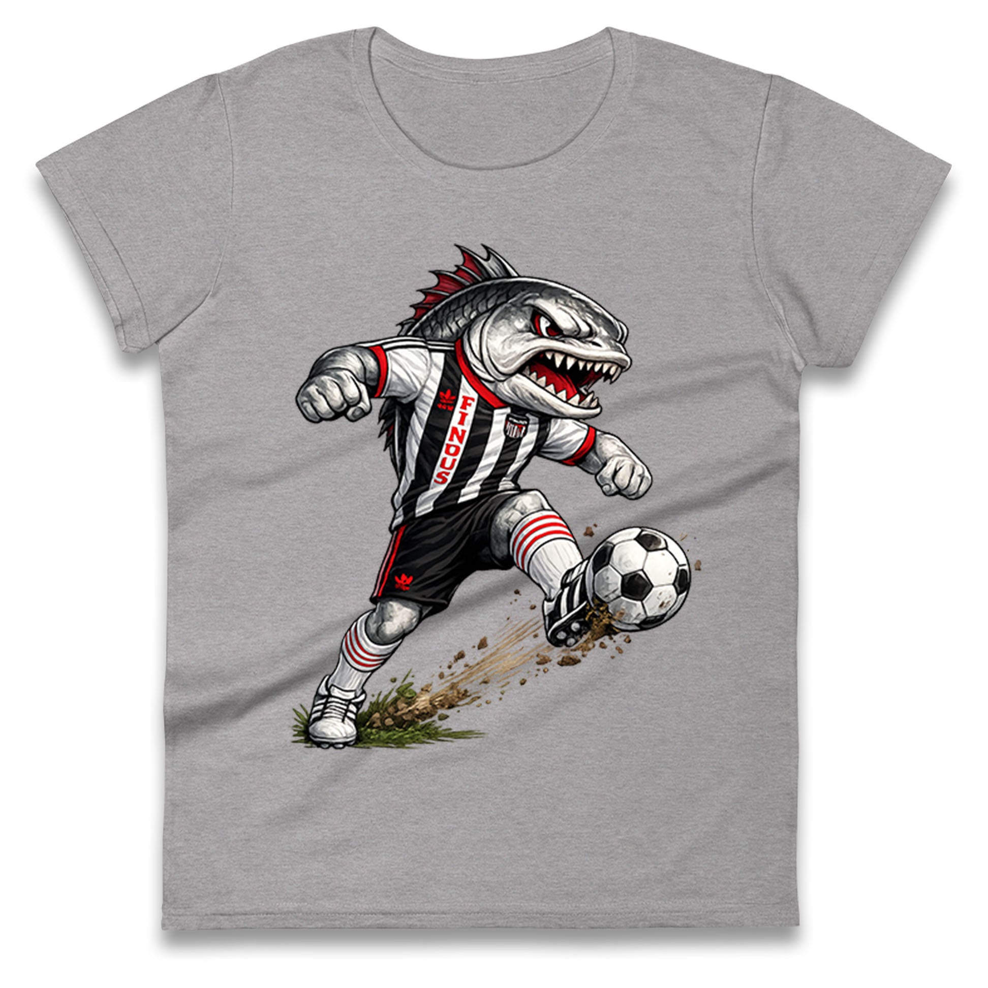 Old School Grimsby Town Ladies T Shirt