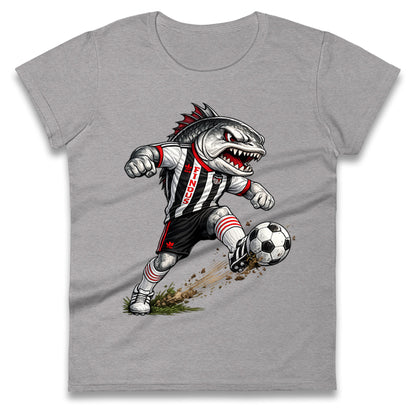 Old School Grimsby Town Ladies T Shirt