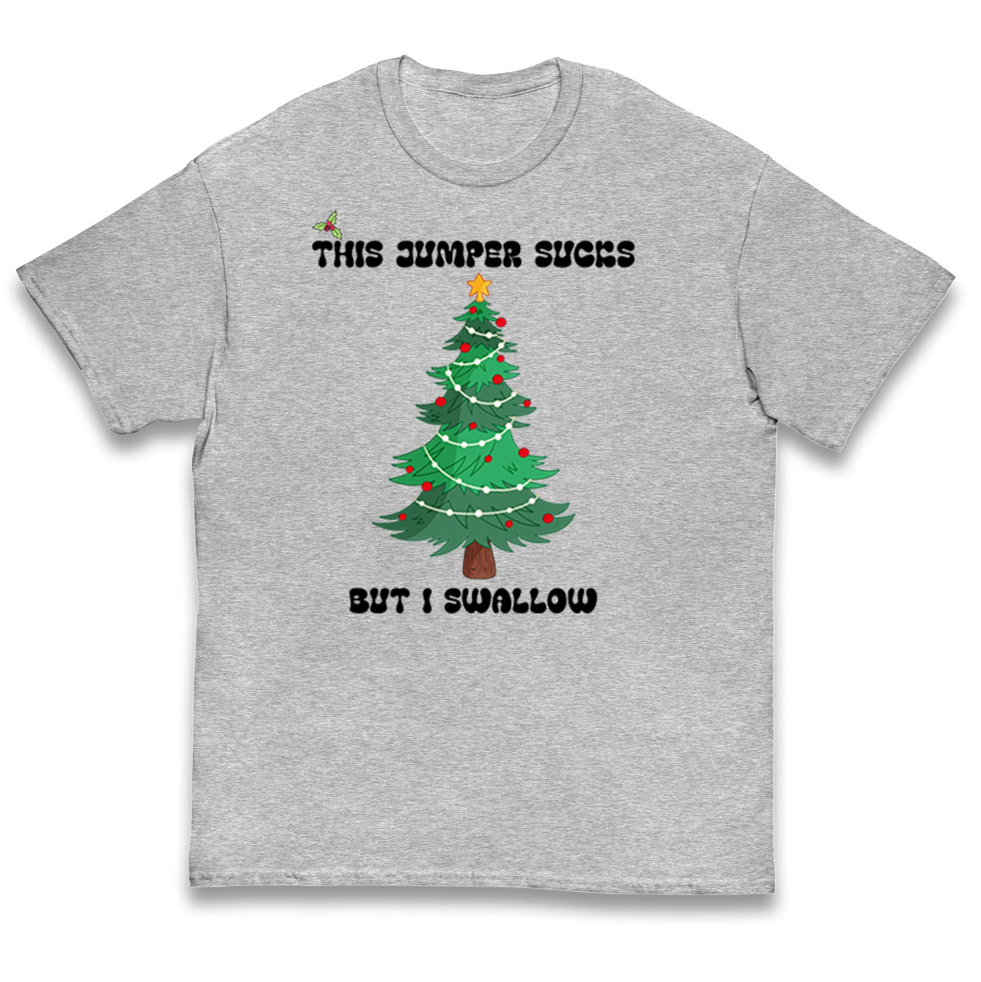 I swallow Christmas Kids T Shirt