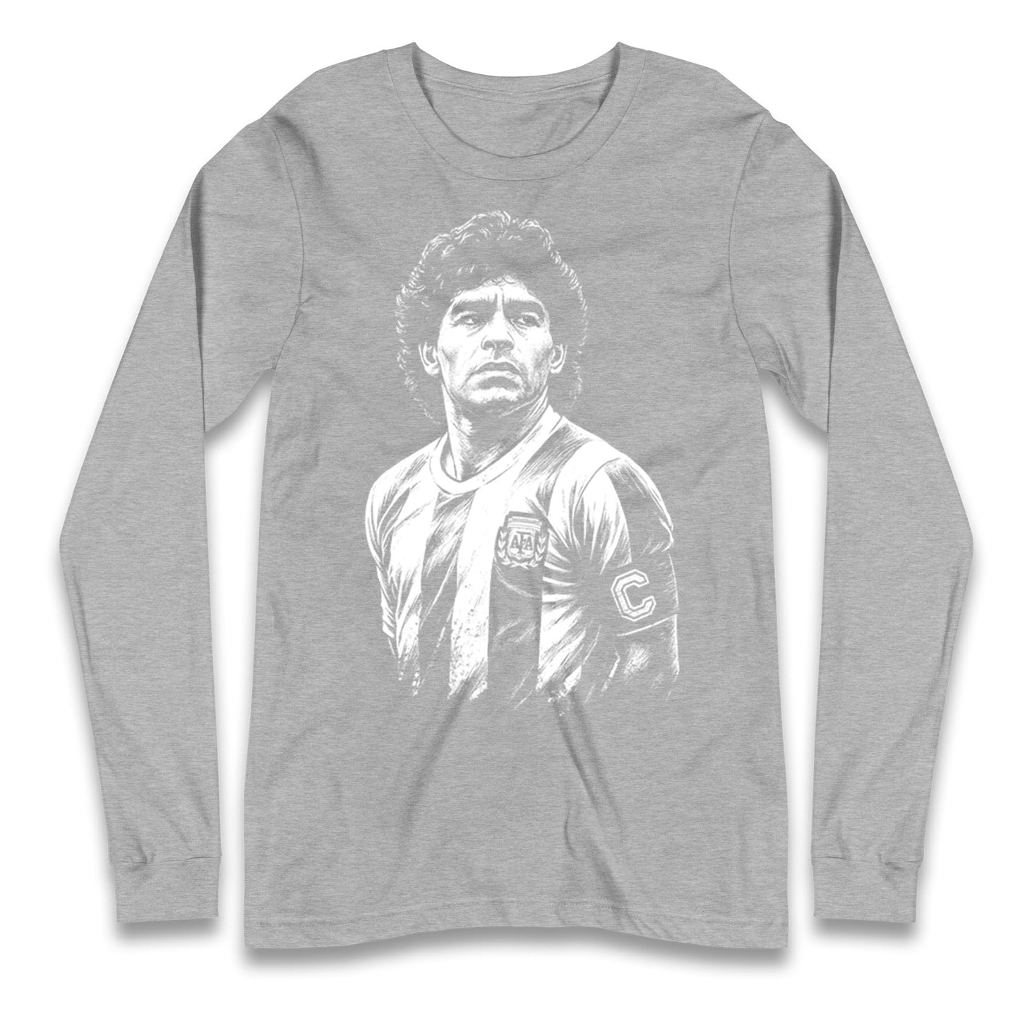 Maradona Argentina Longsleeve T Shirt