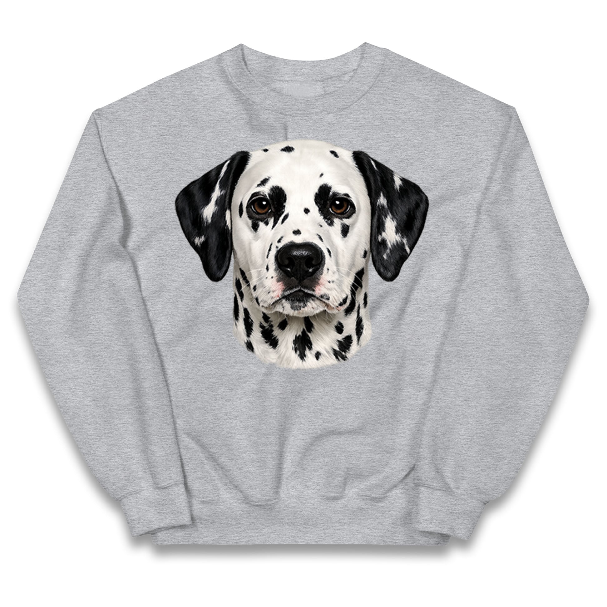 Dalmatian Dog Face Kids Jumper