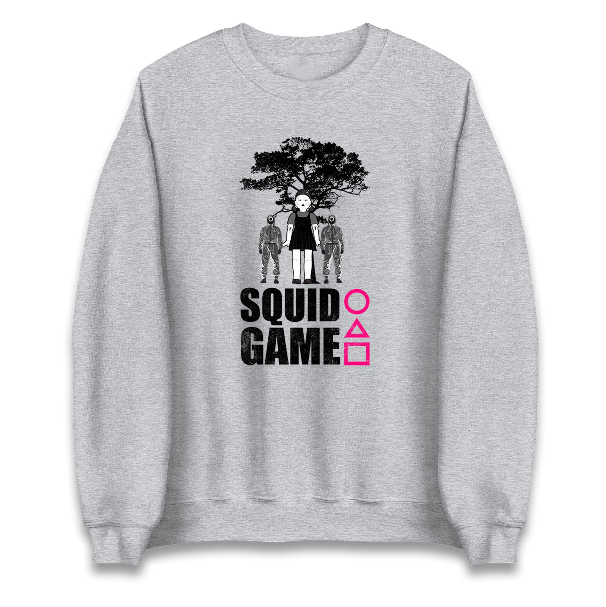 Squid Game Young-hee Doll & Guards Sweatshirt