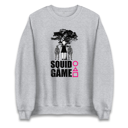 Squid Game Young-hee Doll & Guards Sweatshirt