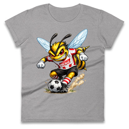Retro Brentford FC Ladies T Shirt
